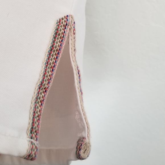 NYDJ White Curves 360 Jeans Embroidered Side Vent - Picture 6 of 12